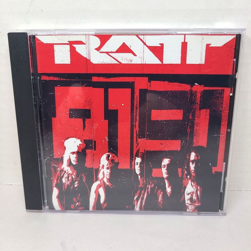 Ratt & Roll 8191 by Ratt Used CD 1991 Hair Metal Rock 80s
